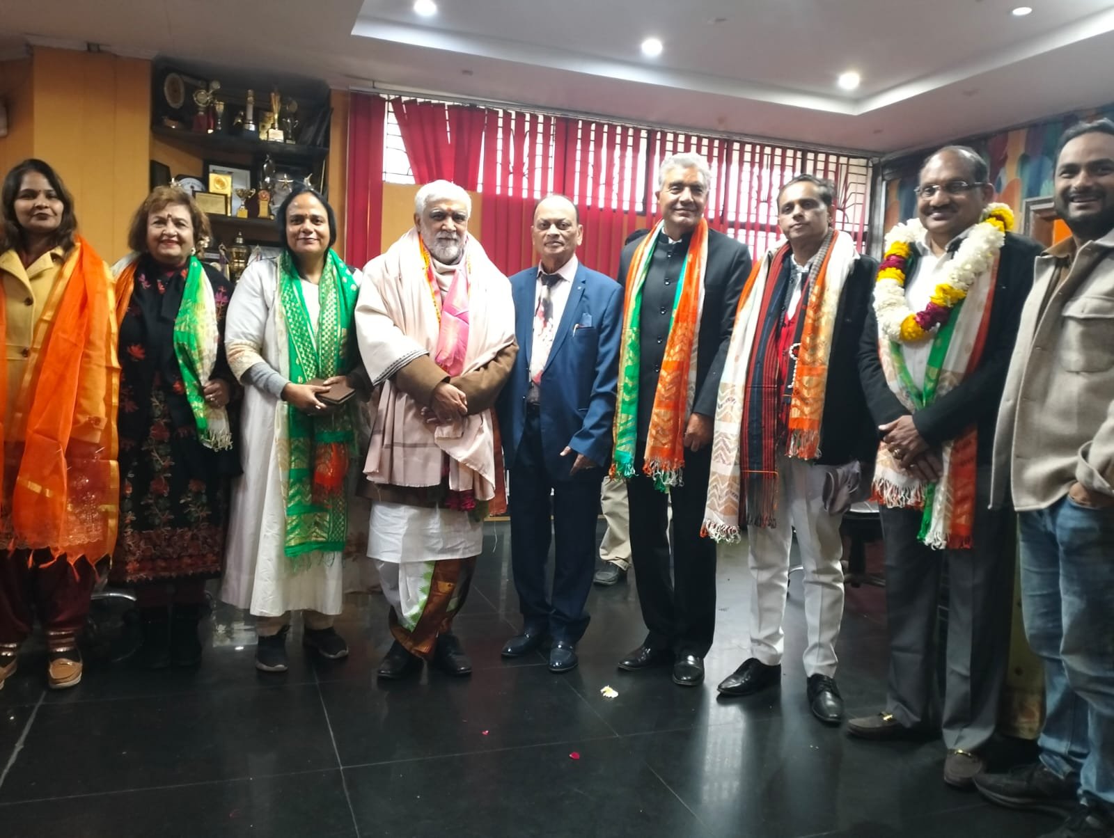 पूर्व केंद्रीय स्वास्थ्य और परिवार कल्याण राज्य मंत्री अश्विनी कुमार चौबे पहुँचे स्वामी विवेकानंद अवार्ड सेरेमनी में